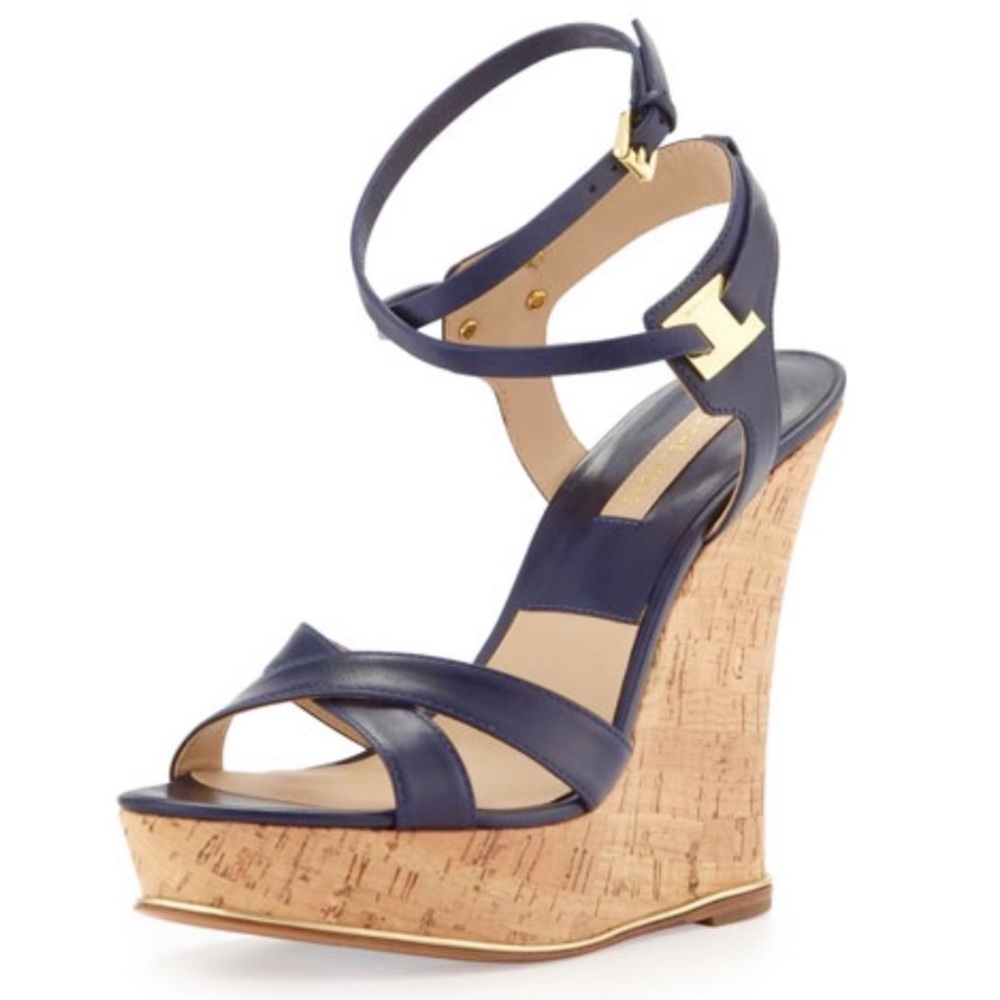 Michael Kors Wedges Shana Wedges in Indigo